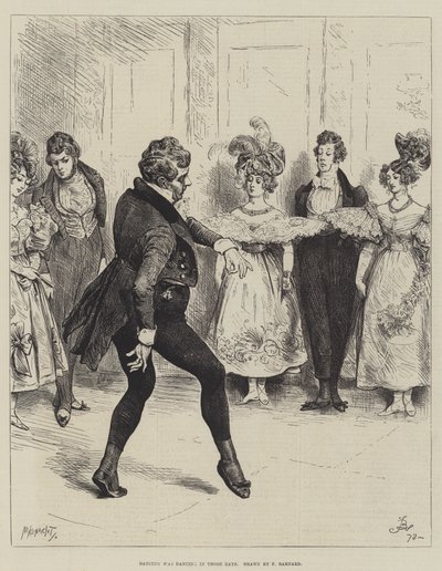 Dancing was Dancing in Those Days by Frederick Barnard